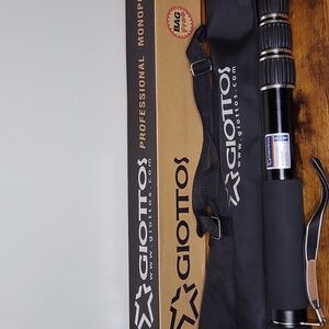 Giottos Professional Monopod with Bag Model MM 9180 Aluminum
